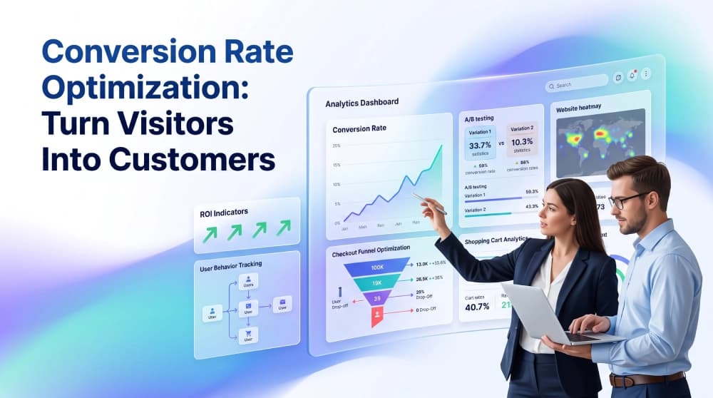Conversion Rate Optimization: Turn Visitors Into Customers Conversion Rate Optimization: Turn Visitors Into Customers